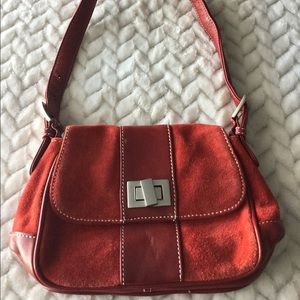Wilsons Leather Small Red Bag